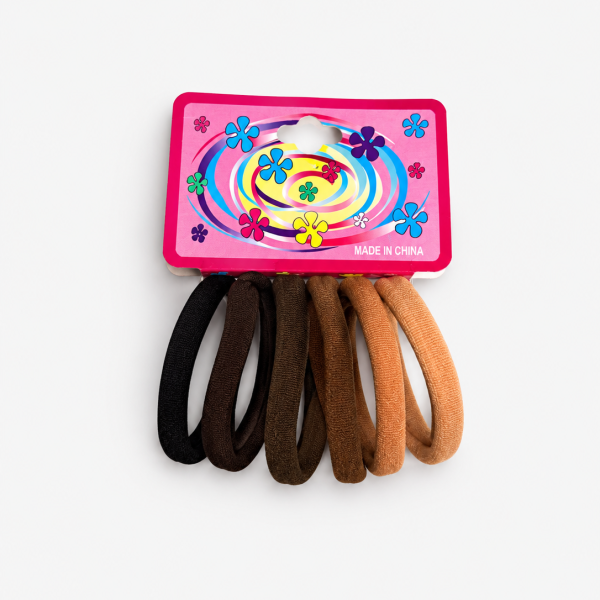 Kit Elásticos de Cabelo Sem Metal