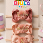 Kit 3 Laços com nome