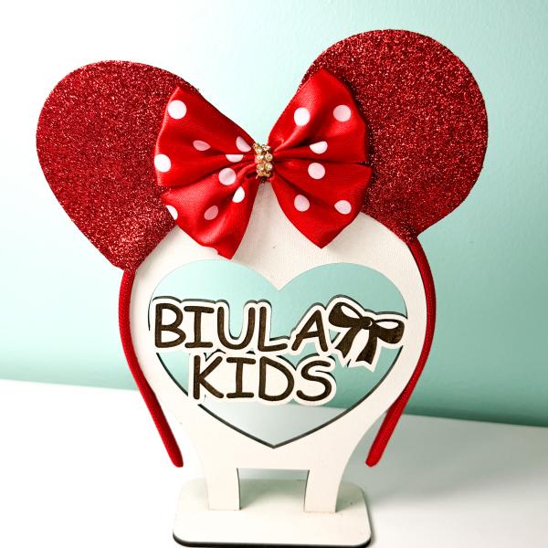 Tiara Minnie vermelha