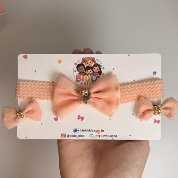 Kit Faixinha e Lacinhos Floral