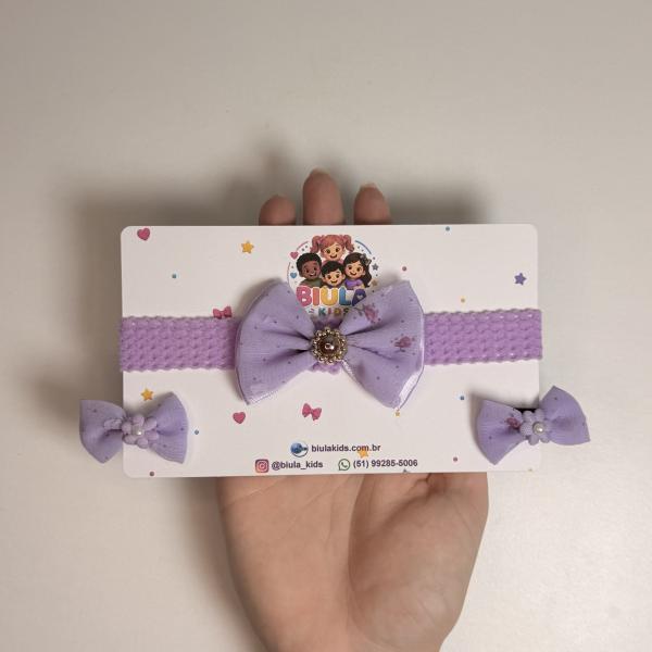 Kit Faixinha e Lacinhos Floral