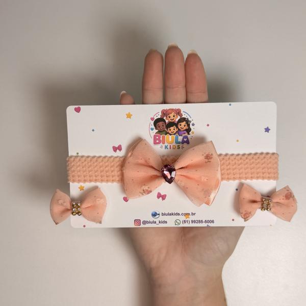 Kit Faixinha e Lacinhos Floral