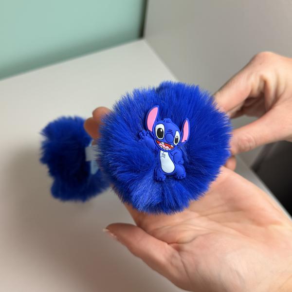 Tiara Pompom Temática Stitch