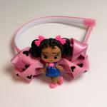Tiara de Cabelo Infantil Bonequinha