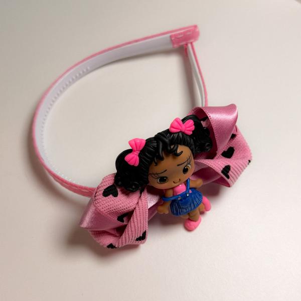 Tiara de Cabelo Infantil Bonequinha